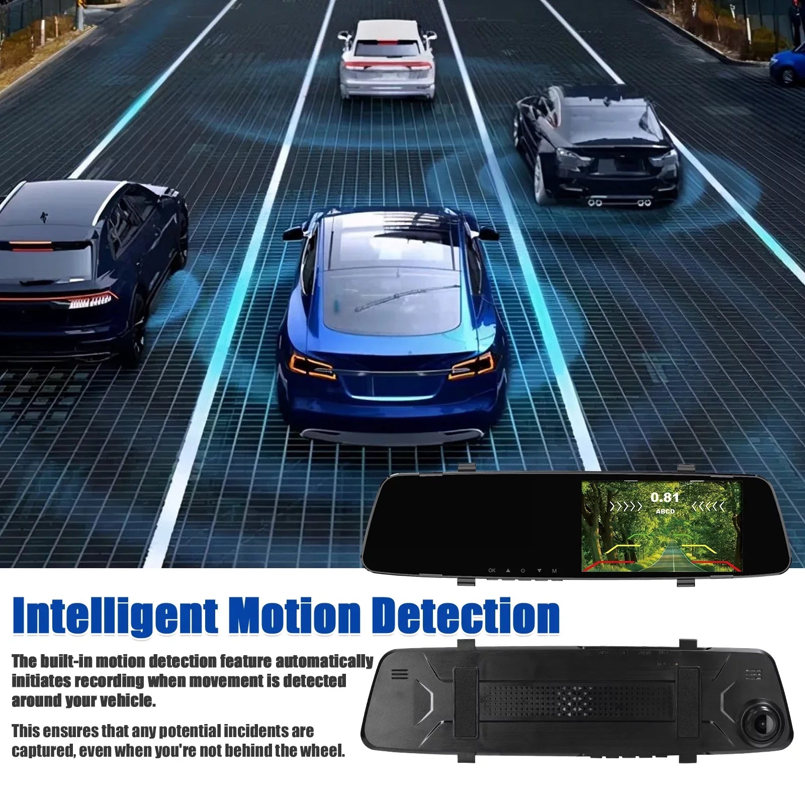 Screen 4 4.3 Inch Reverse 1080P Inch Camera,Camera Dazzduo Reverse Support Dash Rear Cam Inch Dash Dash Radars Camera Reco Screen Dual Radars Rear DVR Dash Dual 4.3 Rear Radars Camera Rear
