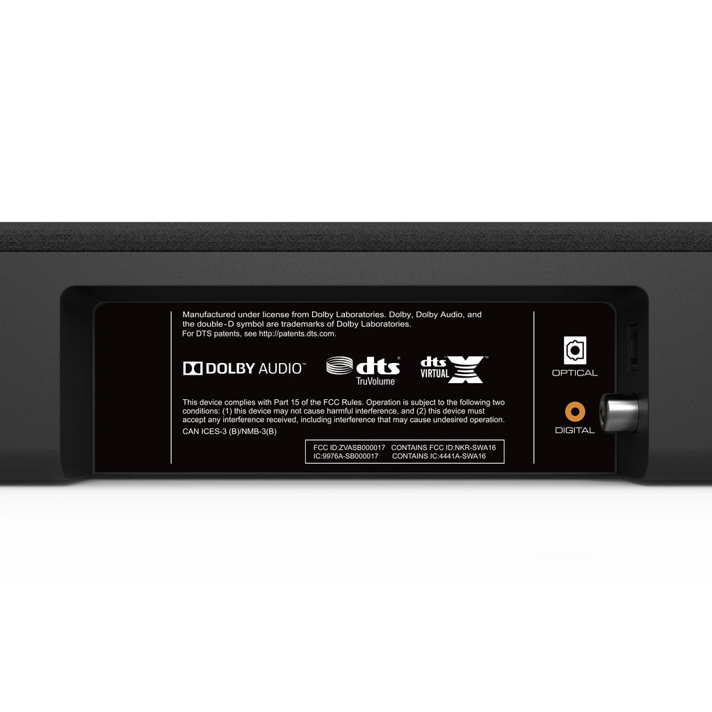 36" (Refurbished) Restored VIZIO Bar Channel Sound SB3621n-G8B 2.1 System