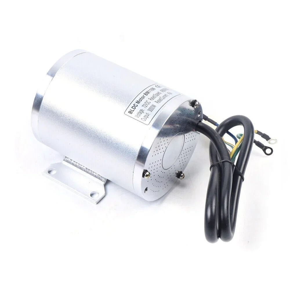 60A BLDC Controller Motor 3000W W/ Brushless for Scooter Electric 72V E-bike Kit