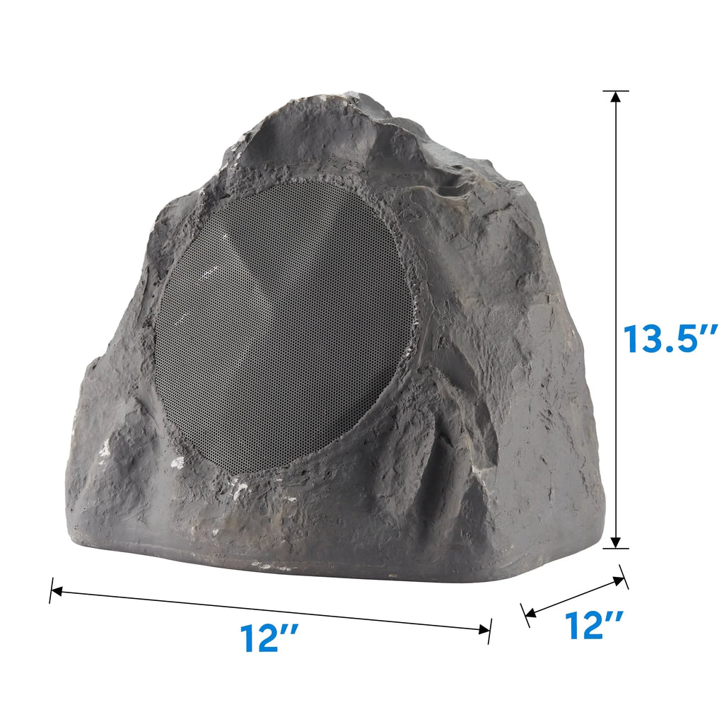 Pool Slate Set Garden 12R8SG Rock 12 for Yard Theater Solutions Deck Speaker Outdoor 8" Spa