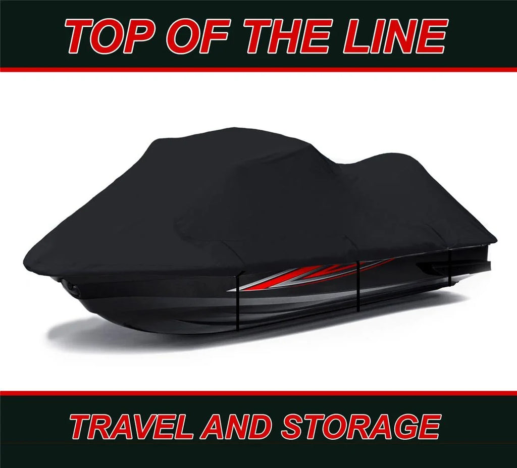 Travel BLACK ULTRA 260X 600 Compatible Cover Ski Cover DENIER 2009 for PWC JetSki Kawasaki Jet 2010 Covers