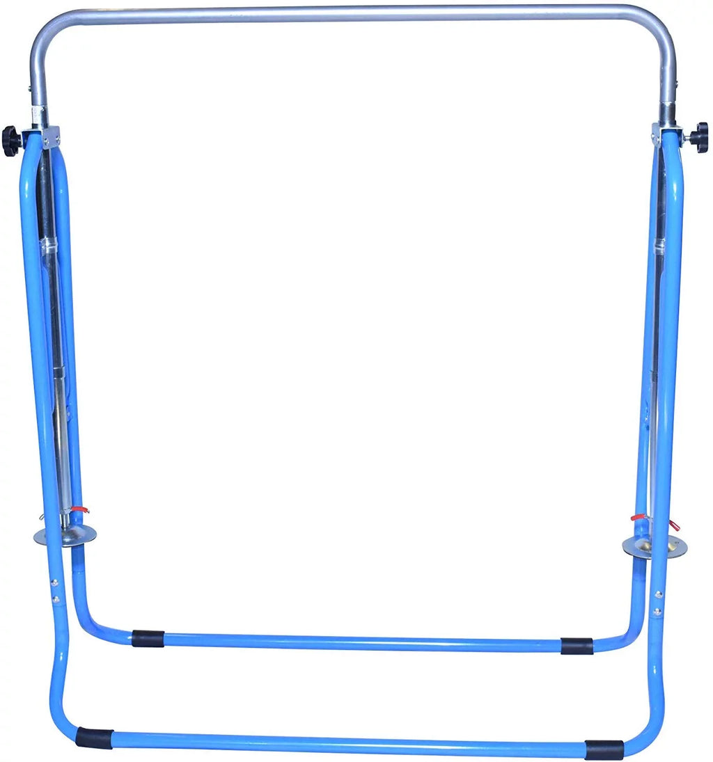 Mat Training Horizontal Kip with Gymnastics Blue Climbing Kip Fitness Expandable Bar Bar Bar Tower Kids Height Folding Monkey Bars for Gymnastic Adjustable