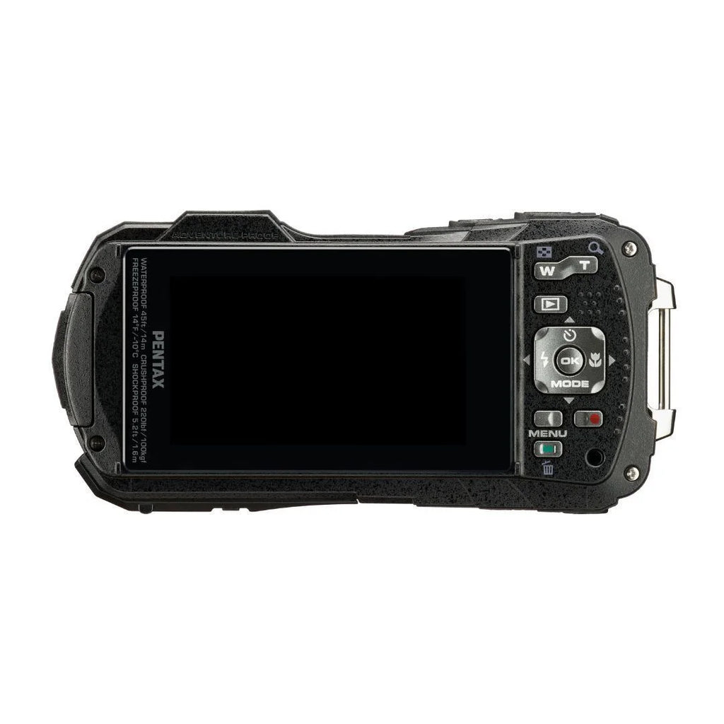 Exceptional Shooting Compact and Tough with Camera Body Image PENTAX (Blue) Underwater Mode Imaging All Quality Weather Adventure Construction, Ricoh WG-90