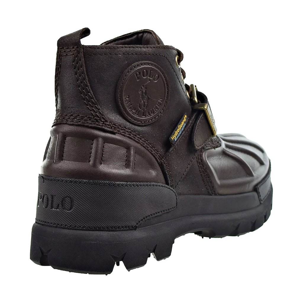 Boots Polo Leather/Nubuck Lauren Waterproof Dark 812845237-002 Ralph Brown Oslo Men's Low