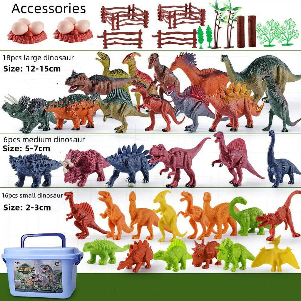 Kids,Large Old,68PCS Kids Girls Boys for 3-7 Toys Dinosaur Dinosaur T-Rex Toys Years Imoment Jumbo for Dinosaur for Lovers, Toys