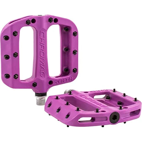 mm x Synth 107 Bike/MTB/Cycle/VAE/E-Bike Adult Unisex Purple, Pedals, 110 Mountain CHROMAG