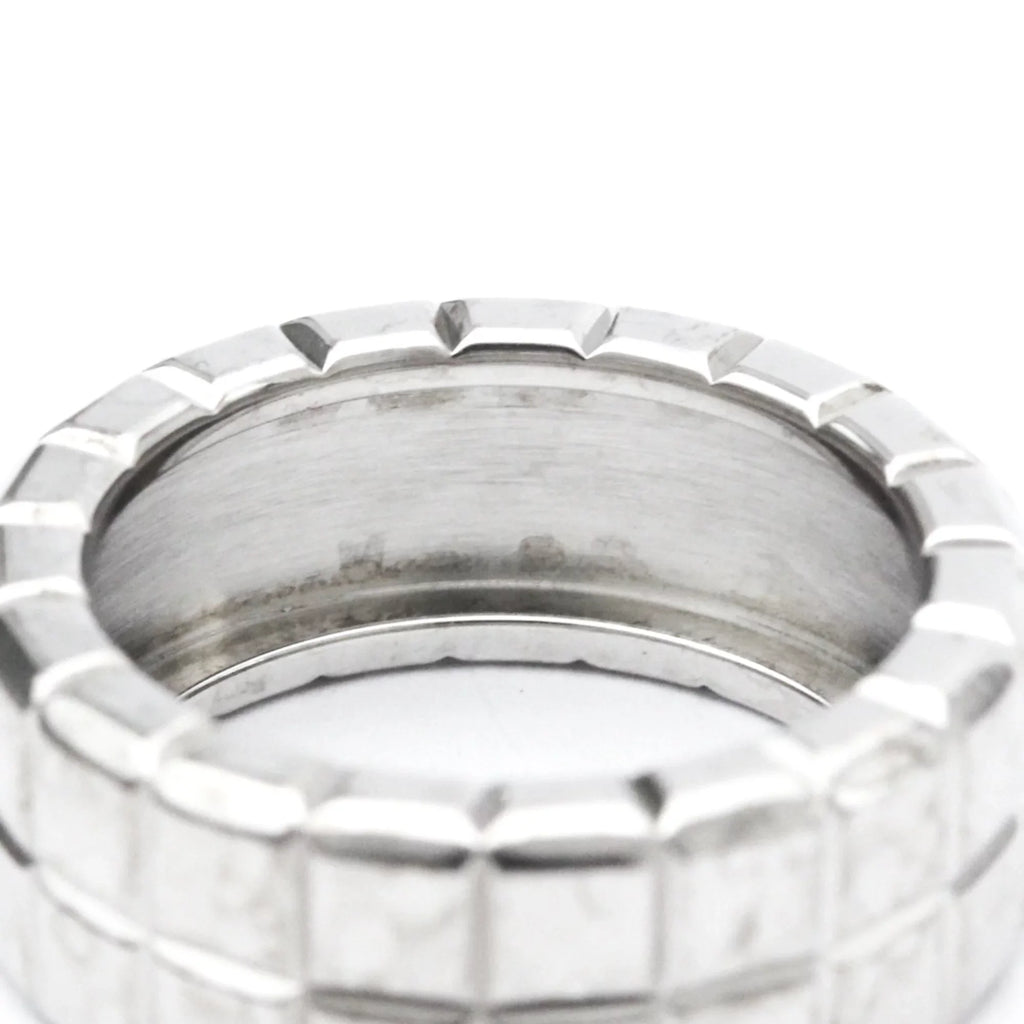 Ring Band 82/3790 Fashion Pre-Owned White (18K) Cube Ice Diamond Chopard (Good) Gold