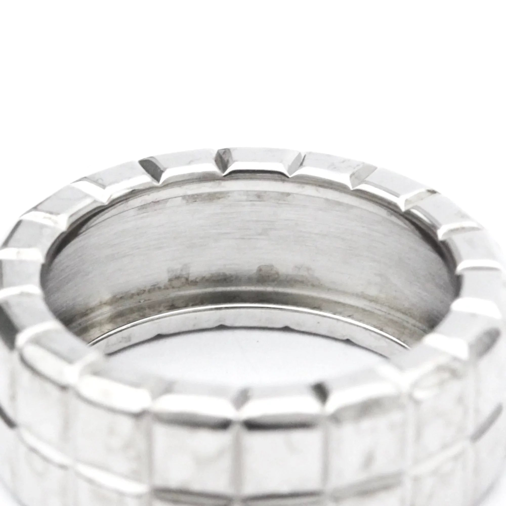 Ring Band 82/3790 Fashion Pre-Owned White (18K) Cube Ice Diamond Chopard (Good) Gold