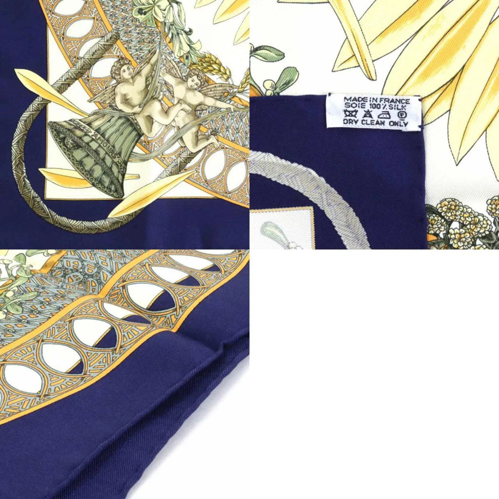 Unisex Scarf (Good) Silk Hermes AMOURS Carre HERMES Multicolor Petit Pre-Owned e55908