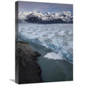 Print Glacier in. Park, Wrangell-St. National Encroaching Elias Hubbard 22 Gilbert Art Alaska on - Breiter Point, Matthias