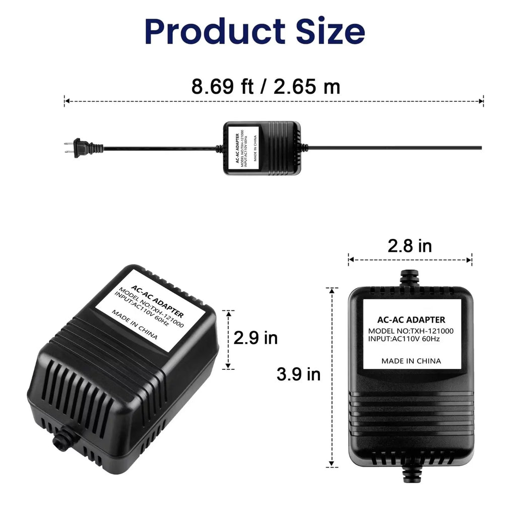Kardon HK-01T Power HK195-01T with Transformer to Class AC CJP-Geek Harman AC compatible Adapter 2