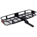 500 Rack Capacity 60"x20"x6" Cargo SUV, Truck, Rear for Luggage Carrier Mount lbs, Basket Folding Hitch Car,