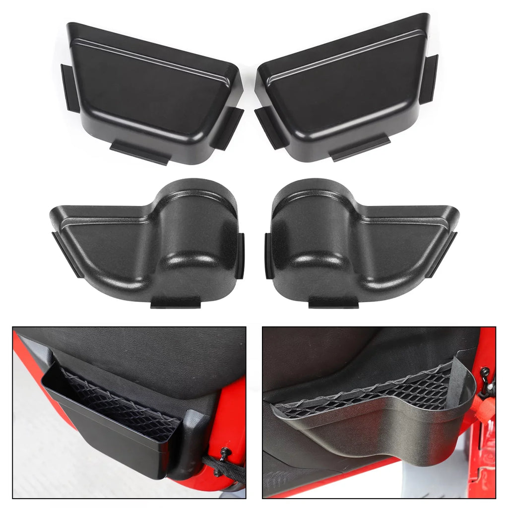 11-17 Pocket JK Storage & Front Wrangler Box Net Rear For Door Organizer