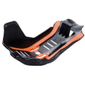 with Plate MC 2017-2018 450 for Guard Husqvarna Plastic Skid Acerbis FX Black/Orange Linkage