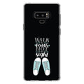 Screen Note TPU Bumper, DistinctInk Clear Acrylic Sign Not Protector Back, 9 Hybrid for Shockproof Sneakers Samsung Galaxy By Walk Case Faith Glass - Tempered - By -