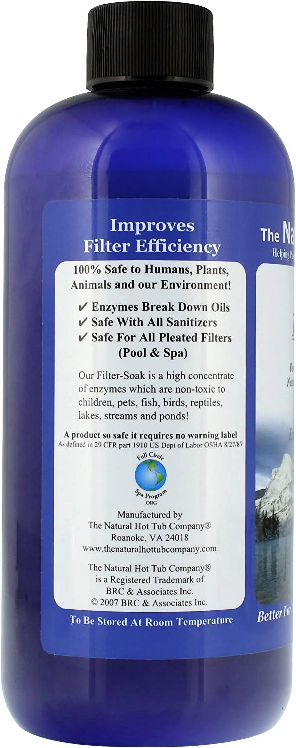 The the for solution. pool natural spa Natural filter and Hot all soak filters Tub Company it's natural
