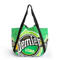 Pemier Canvas Lime Bag Multiple Bag & Green Percent 100 Tote Pockets ABH-04047 Shoulder - Cotton Eco Shopper