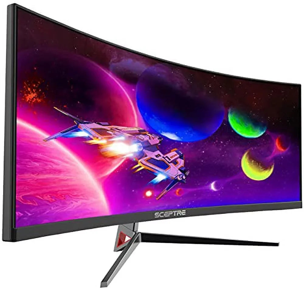Ultra 2560x1080 30-inch 200Hz 21:9 Ultra Gaming DisplayPort Speakers, Monitor (C305B-200UN1) Build-in Black Sceptre up Curved Metal Wide HDMI Slim to
