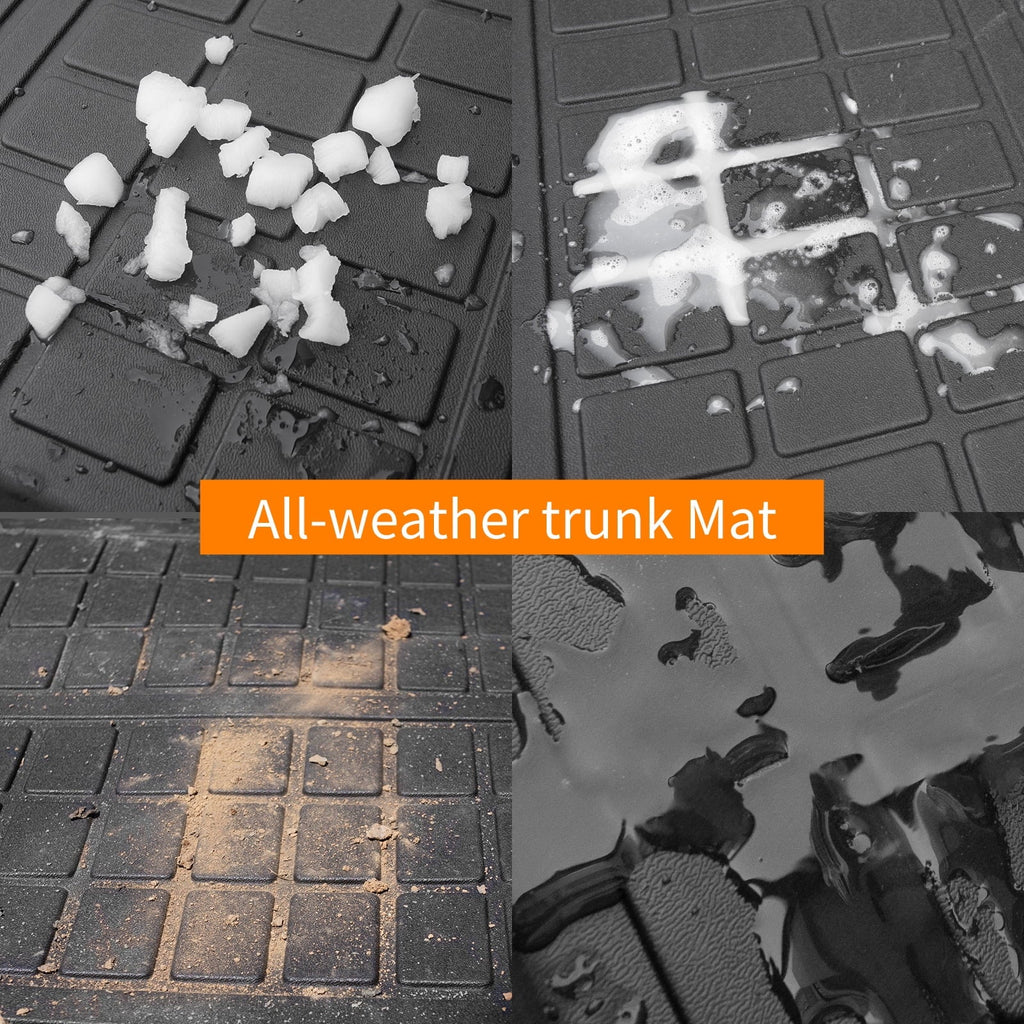 Rav4 2020 Fit Rav4 Toyota Trunk Toyota Trunk Accessories TPE (Rear Rubber Weather Mat 2023 Mat) Liner 2021 Mat Cargo 2019 All 2022