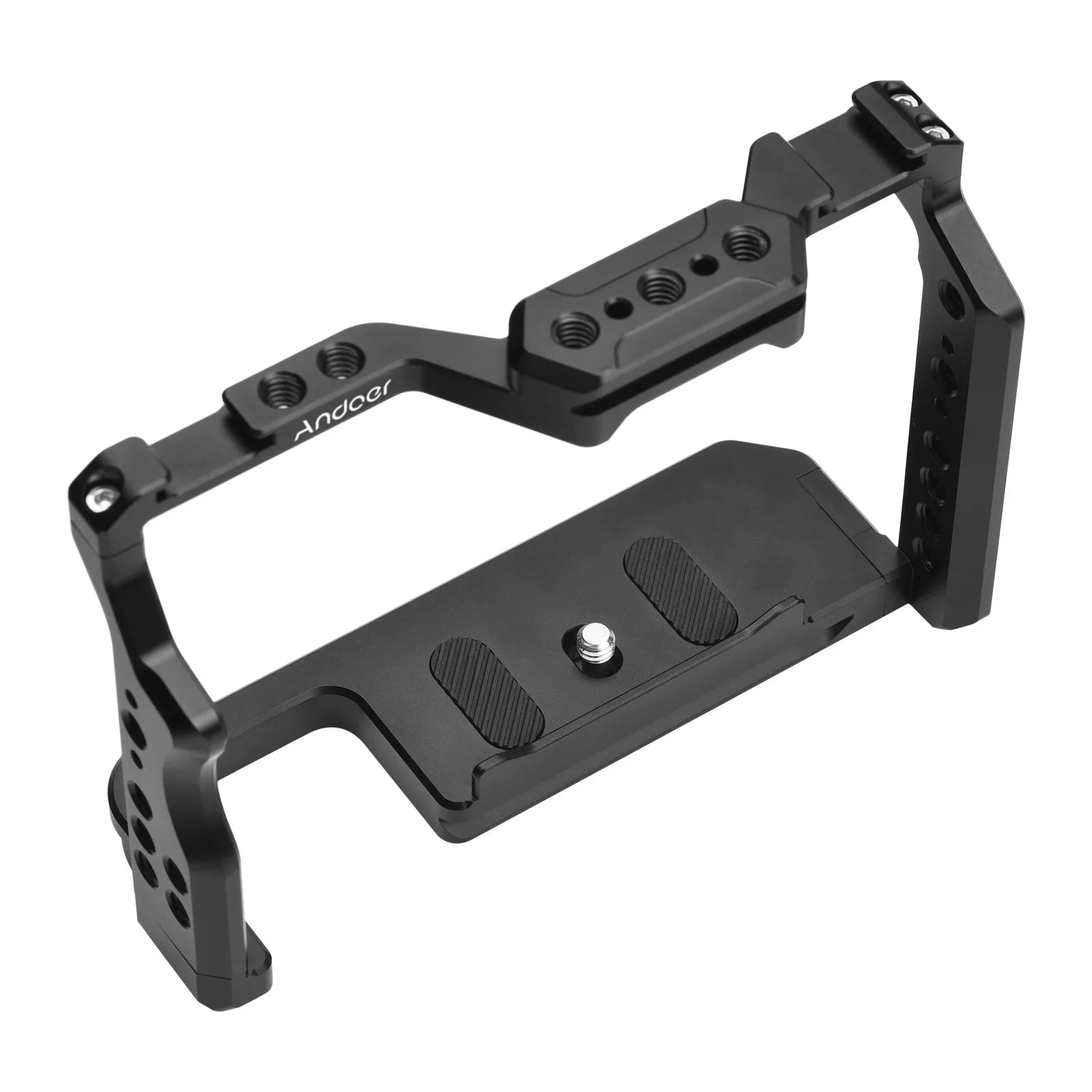 Shoe 1/4 for Video II/ Threads Cage Aluminum A7R A7III/ Camera A7II/ A7IV/ Replacement Cage III/ A7R Mounts Sony Inch II with A7S Cold Alloy Numerous Dual