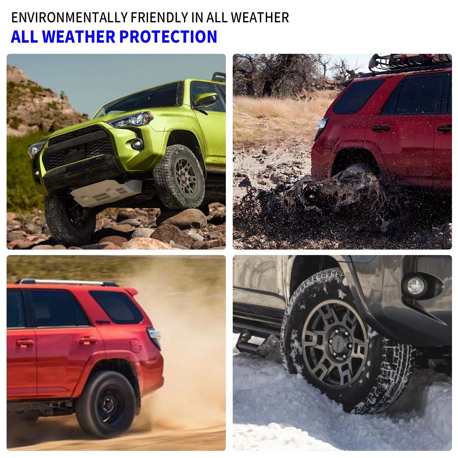 (Fit Seat Tray) Cover Mat Weather Toyota Accessories Mat Without 2022 Back 4 Floor Sliding 4Runner Cargo Runner Liner All Fit Protector Cargo Trunk 2013-2023 Mats