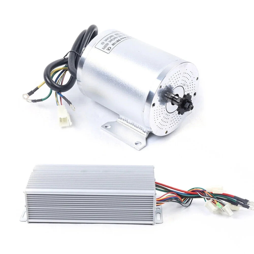 60A BLDC Controller Motor 3000W W/ Brushless for Scooter Electric 72V E-bike Kit