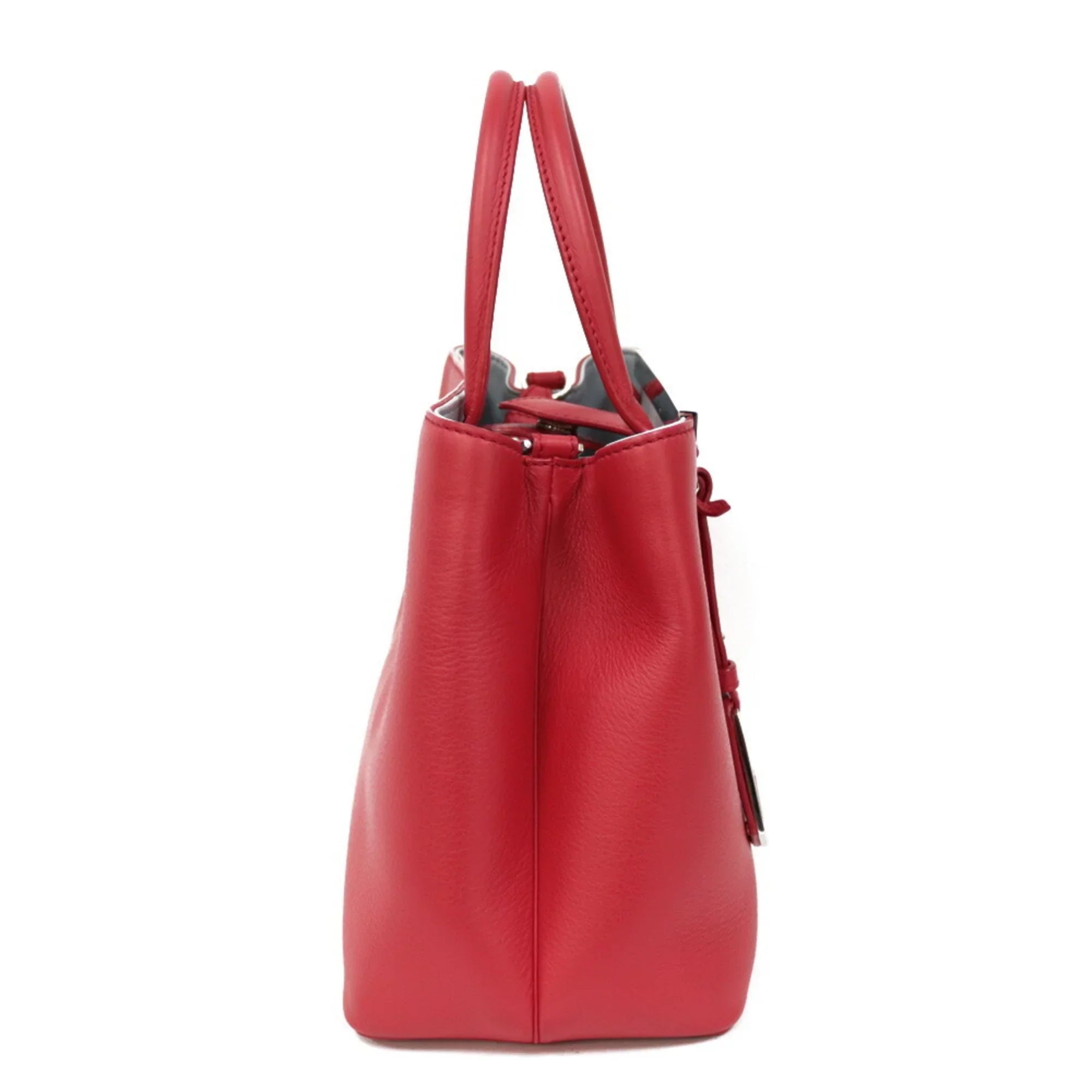Bag Handbag Pre-Owned Red Toujour (Fair) FENDI Ladies Shoulder
