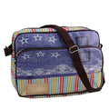 Jean Design with Decorative Bag/Purse Stripes Crossbody Strap 15" and