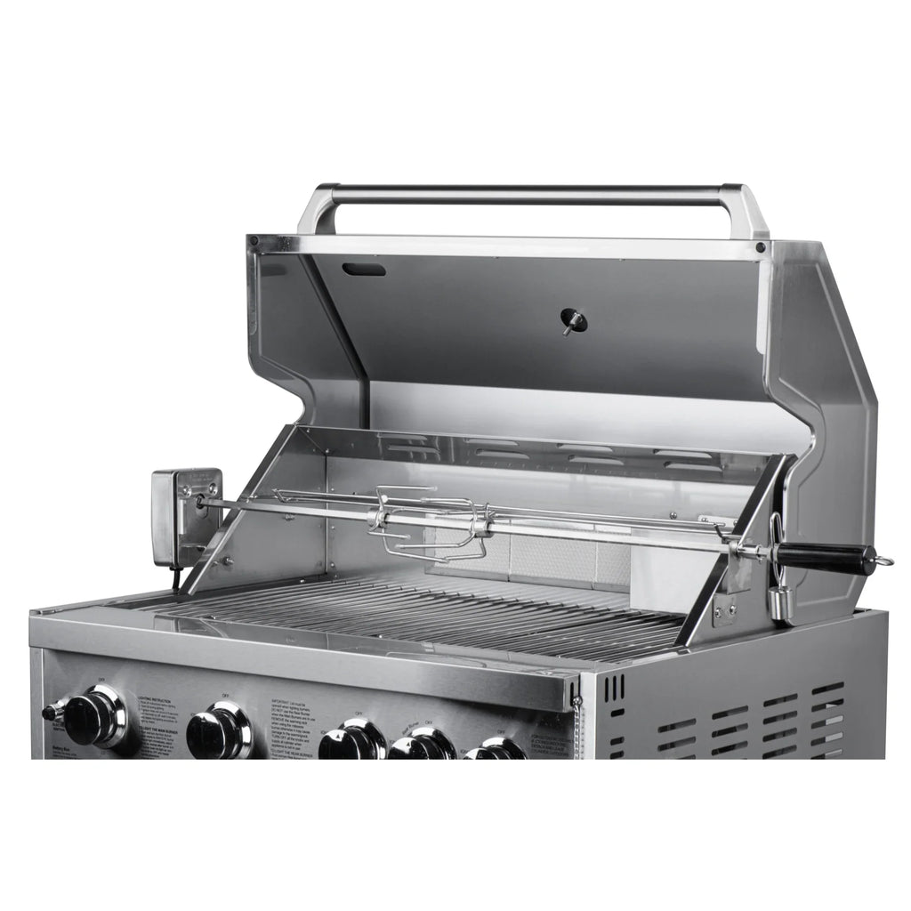 Stainless-Steel in 30 Liquid for Grill Outdoor Propane Kitchen in. (KM-OKS-BQ30) Built-in BBQ
