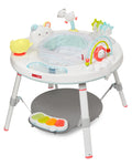 Baby Lining Skip 4mo+, with Play Grow-with-Me Hop Cloud Activity Interactive Center Silver Center: 3-Stage Functionality,