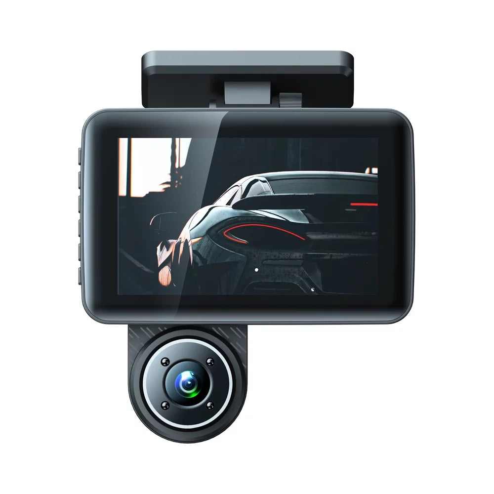 Clear Driving Auto Car 4in Mirror Apexeon Recorder Car Safety Cam, Recording Rearview Video Camcorder, Dash