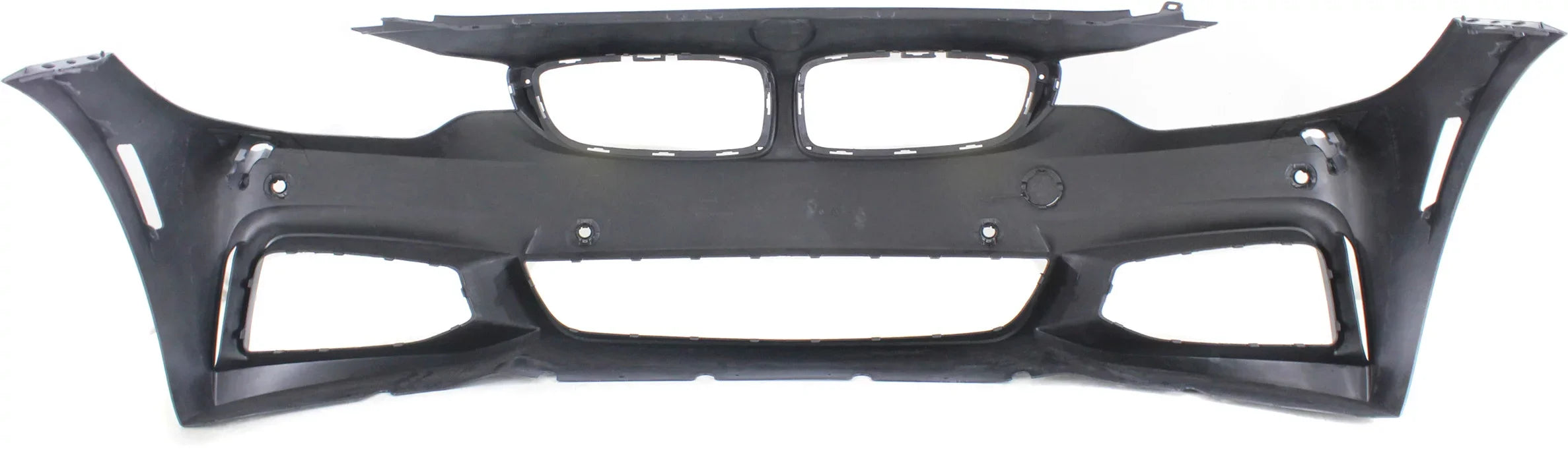 BMW Primed 4-SERIES HLW For M with Sport BUMPER Sensor COVER with Holes/Cam Front 2014-2018 Compatible Line Conv/Coupe/HB PDC
