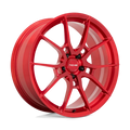 20X10 T113200090+20 20MM, 5X115 Forged Mono Monoblock M113 Niche RED Rim