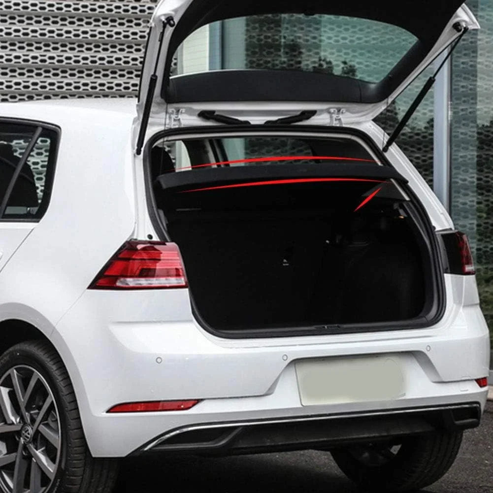 Hatchback Privacy Trunk VW Shade Rear Volkswagen 2015 Golf 7 GOLF 2015-2019 Black 2019 7 Luggage for Non-retractable GTI 2017 Cargo GTI 2018 Fit Cover 2016 Accessory,
