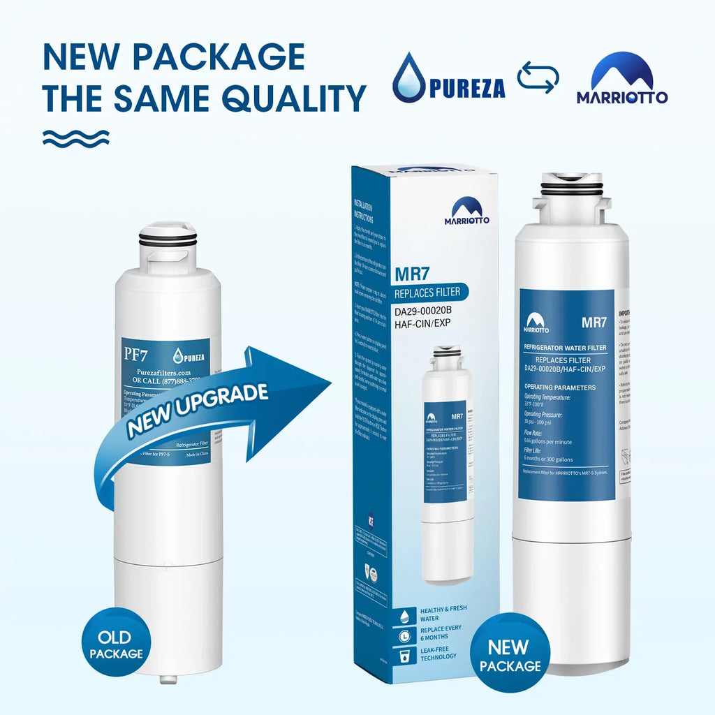 DA29-00020B, HAF-CIN/EXP, Replacement Water Filter Pack for 5 DA29-00020B RF4267HARS, MARRIOTTO