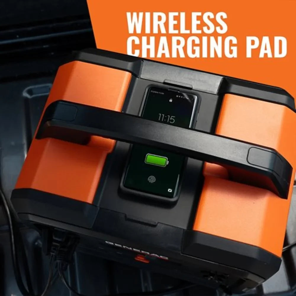 '- Generac 1086Wh Watts 1600/3200 Power Charging Portable Battery Station Powered Generator 8025 Panel Solar Compatible