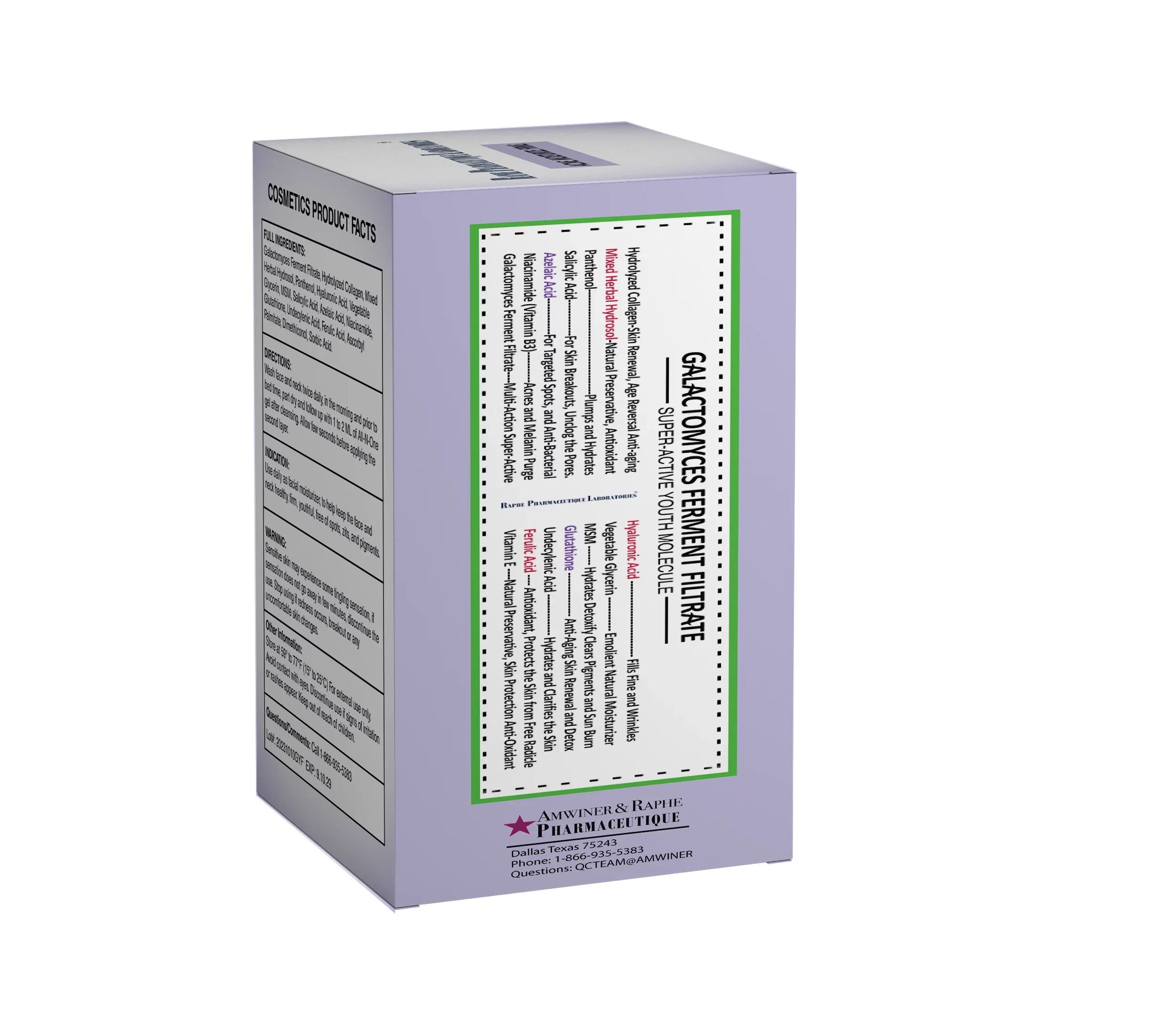 1 in Spots Pack Lift Acnes 2 of Serum Firm A 2 and Antioxidant Remover Moisturizer