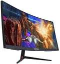 Ultra 2560x1080 30-inch 200Hz 21:9 Ultra Gaming DisplayPort Speakers, Monitor (C305B-200UN1) Build-in Black Sceptre up Curved Metal Wide HDMI Slim to