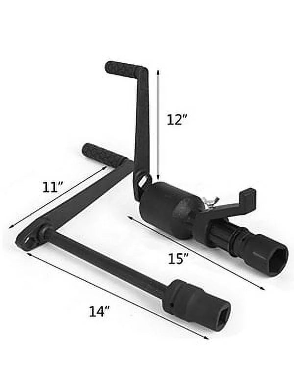 Lug 4 Labor Wrench Sockets Lugnuts Multiplier Torque Saving w/ Nut BENTISM Set Case 1:58