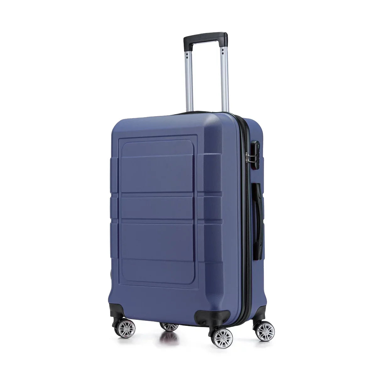 Lock TSA Wheels Sets PC+ABS Expandable Luggage Double Suitcase Durable GOWELL Blue