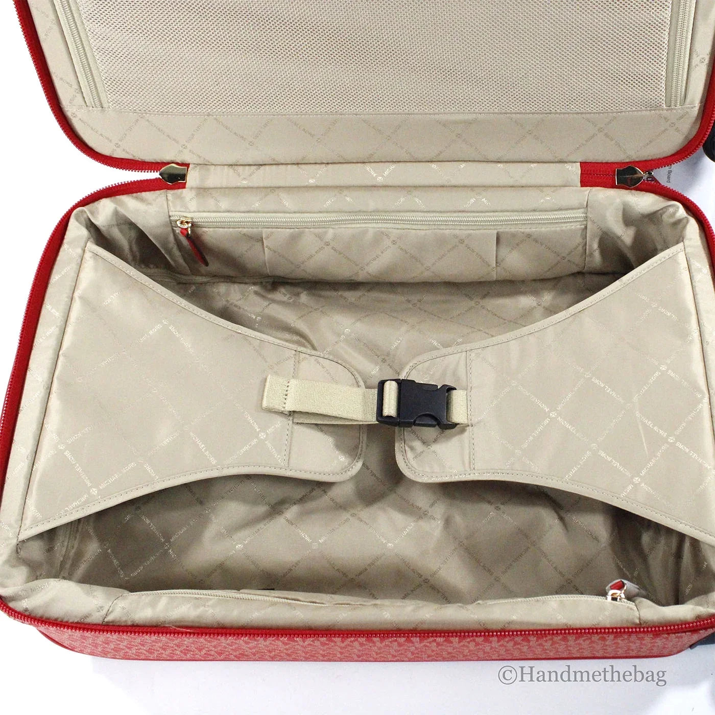 Trolley Kors Travel Red Michael Small Rolling Suitcase