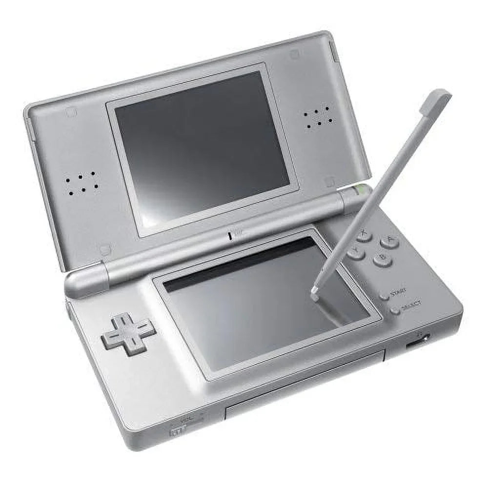 Restored Metallic Gray (Refurbished) Nintendo Grey Silver Lite DS