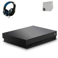 Microsoft BOLT 1TB, Black X 4K Used AXTION Xbox Bundle HD with Only Ultra Headset Console One