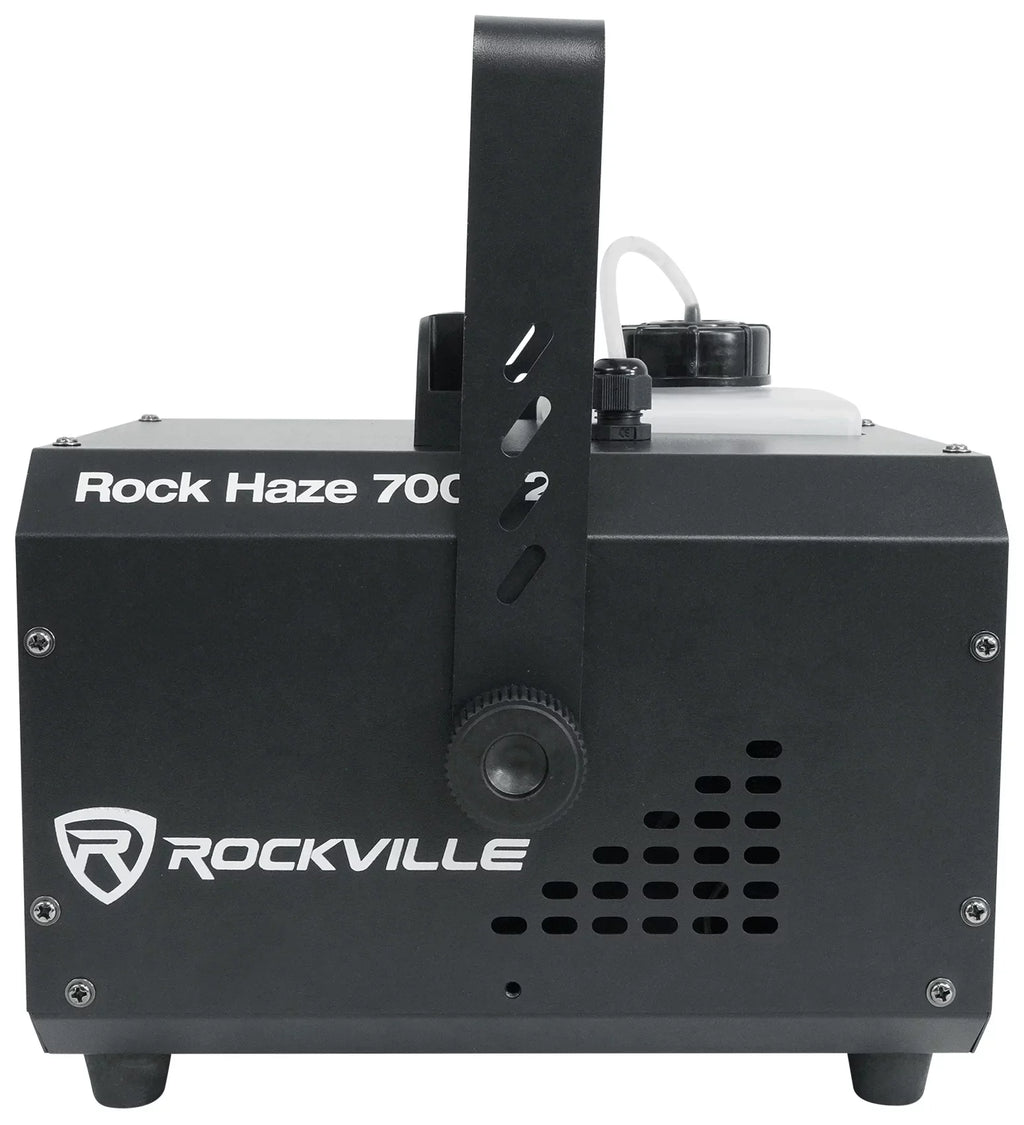 Water ROCKHAZE Haze Hazer Remotes (2) and DMX Machine 700 Based DJ/Club Rockville CFM