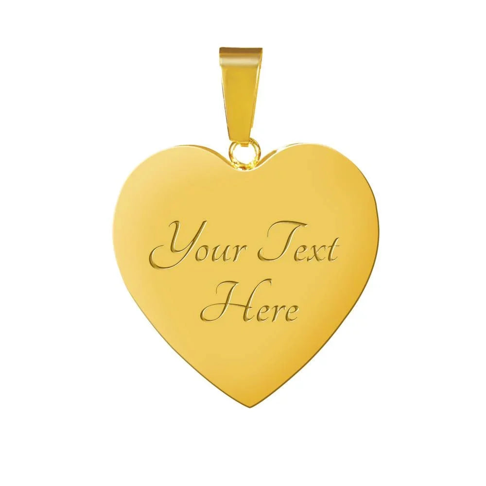 My or Pink is Bangle 18k Steel Gold Heart 18-22" Yours Love Stainless