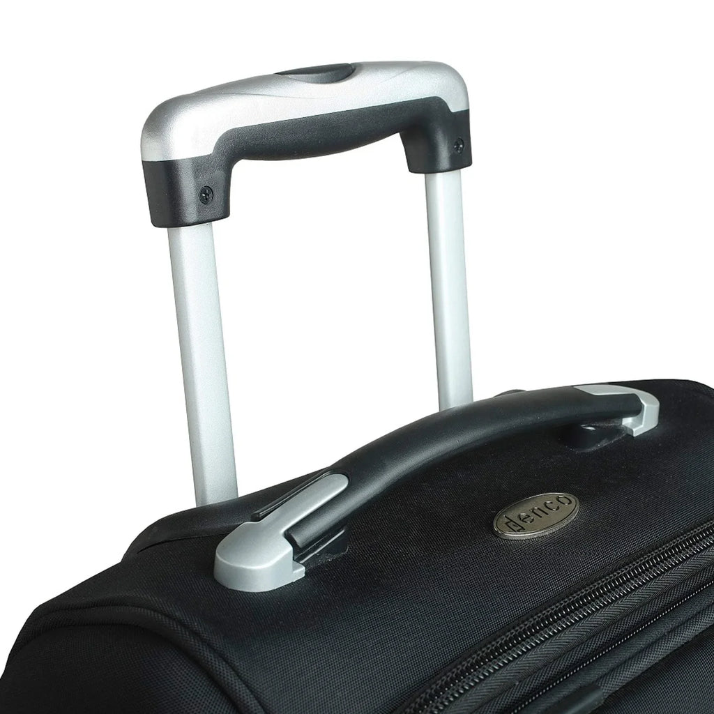 Arizona Rolling Softside MOJO 21" Carry-On Suitcase Cardinals Black