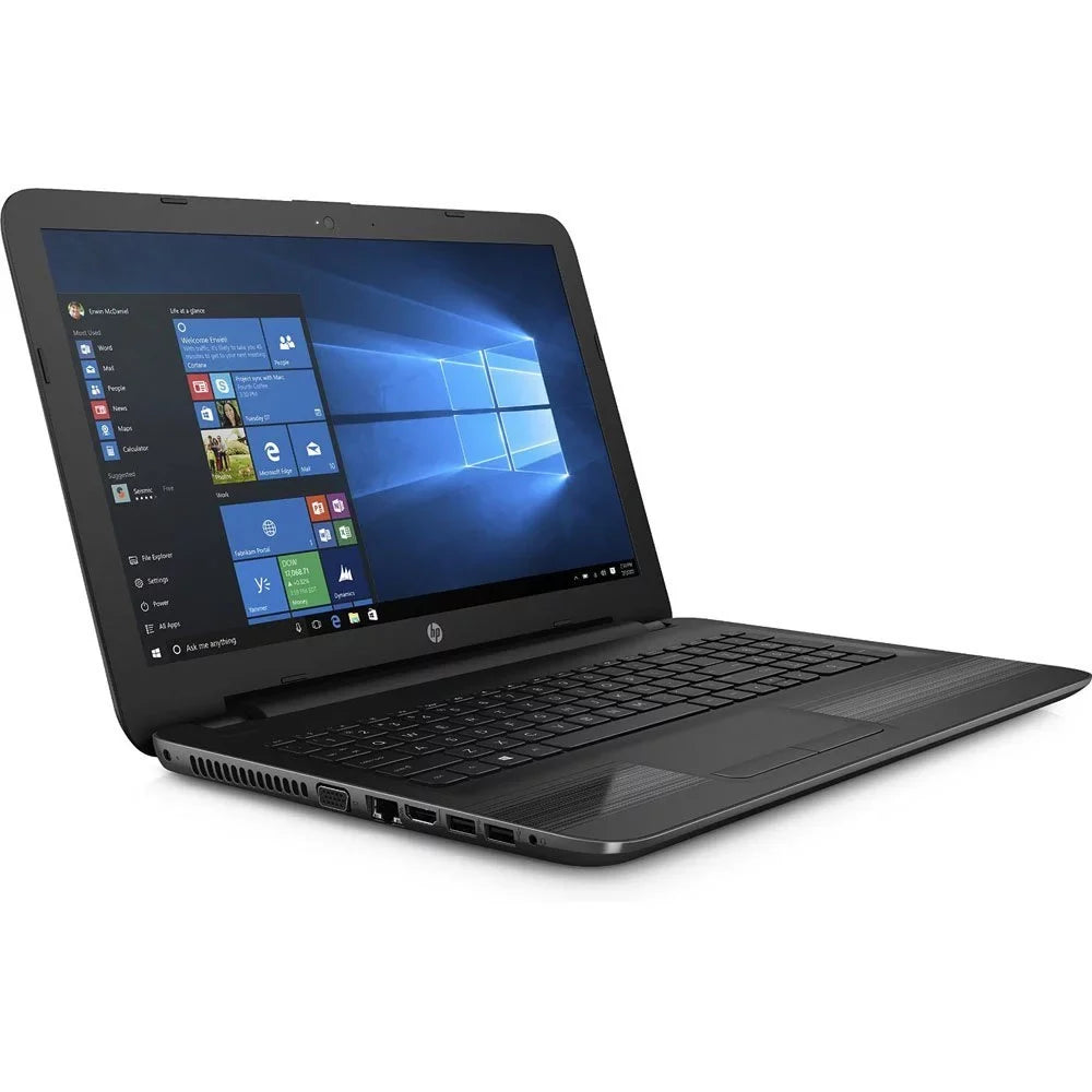 PC Bluetooth, Win10H, AMD 128GB Y1V07UT#ABA Notebook, Business 15.6" 8GB HDLaptop 2.0GHz, DDR3, SSD, Quad-Core Computer 802.11ac, A6-7310 Gray, HP