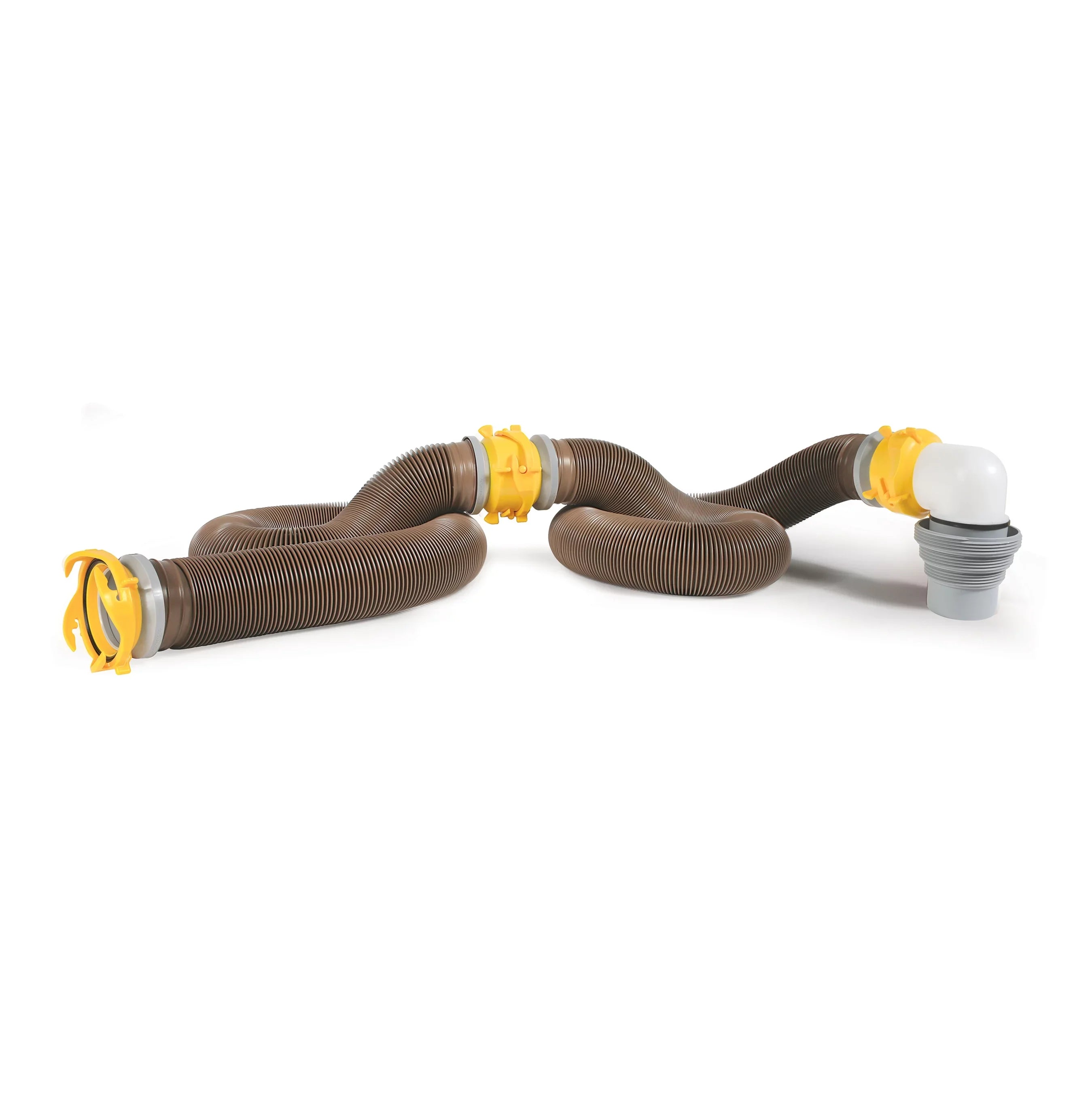 Sewer (39628) Heavy-Duty HTS Multicolor | 360 Kit Vinyl, Hose Camco Camper/RV 20-Foot Revolution