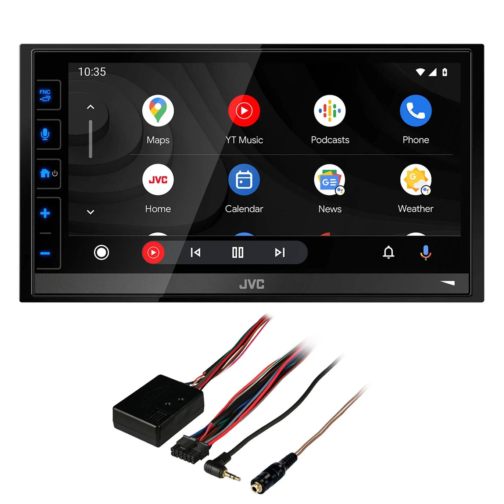 Apple 6.8" Auto / Steering KW-M780BT Android JVC with Digital Receiver, Compatible Interface Media Wheel With CarPlay