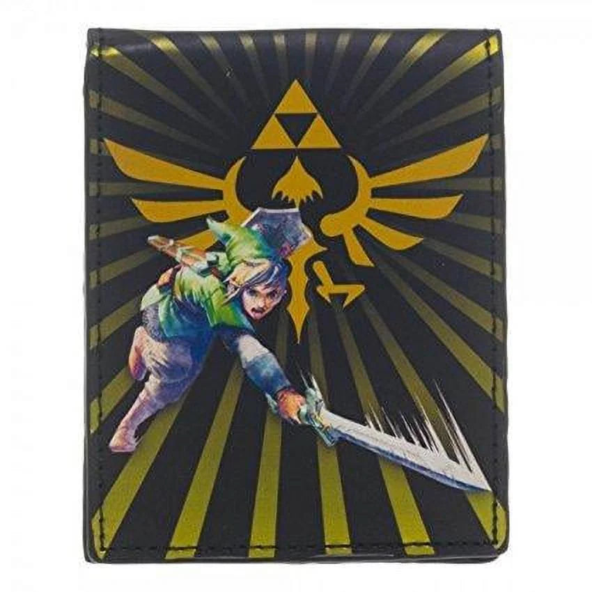 Link Wallet Emblem Zelda Burst Triforce Nintendo